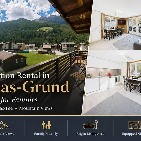 Vacation In Ideal For Families * Saas-Grund